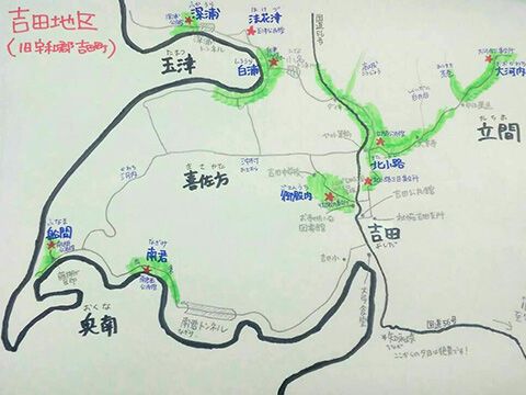 サロン間は基本的に車移動。地図を必死に覚える。 サロン間は基本的に車移動。地図を必死に覚える。